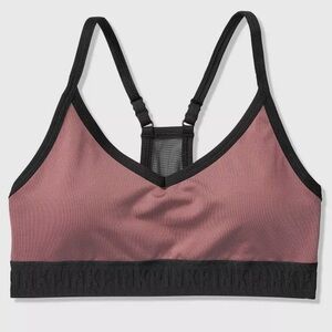 Victoria’s Secrets PINK Sports Bra Small Rose Mauve